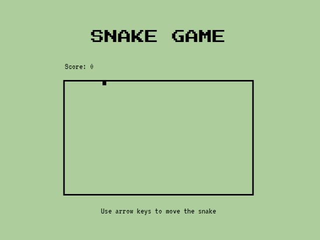 Retro Snake Game